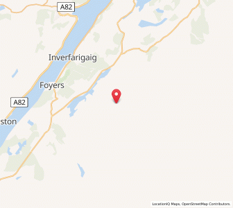 Map of Aberchalder, ScotlandScotland