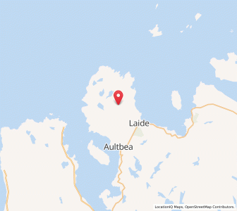 Map of Achagarve, ScotlandScotland