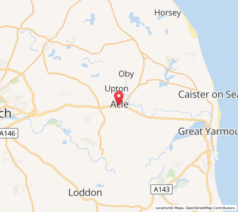 Map of Acle, EnglandEngland