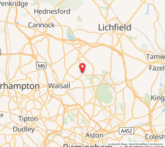 Map of Aldridge, EnglandEngland