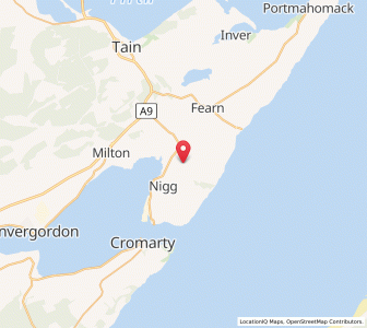 Map of Ankerville Corner, ScotlandScotland