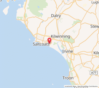 Map of Ardeer Square, ScotlandScotland