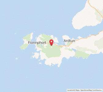 Map of Ardfenaig, ScotlandScotland