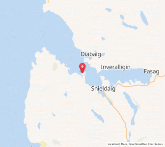 Map of Ardheslaig, ScotlandScotland