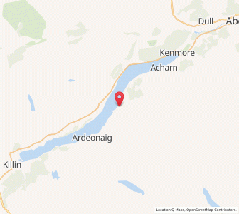 Map of Ardtalnaig, ScotlandScotland