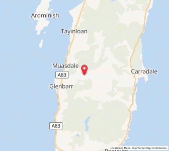 Map of Arnicle, ScotlandScotland