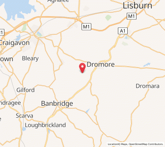 Map of Ashfield, Northern IrelandNorthern Ireland