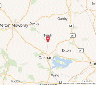 Map of Ashwell, EnglandEngland