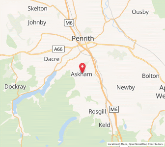 Map of Askham, EnglandEngland