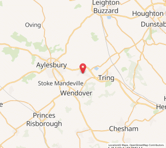 Map of Aston Clinton, EnglandEngland
