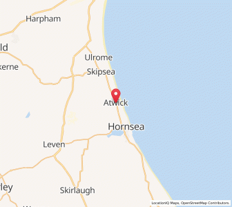 Map of Atwick, EnglandEngland
