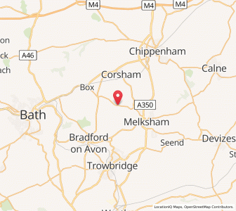Map of Atworth, EnglandEngland