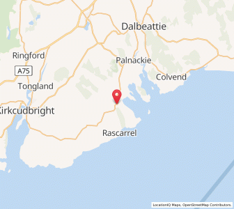 Map of Auchencairn, ScotlandScotland