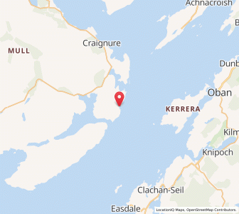 Map of Auchnacraig, ScotlandScotland