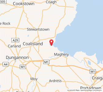 Map of Aughamullan, Northern IrelandNorthern Ireland