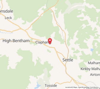 Map of Austwick, EnglandEngland