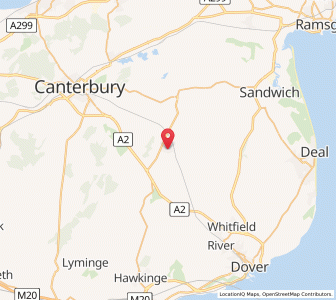 Map of Aylesham, EnglandEngland