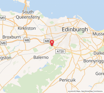 Map of Baberton, ScotlandScotland