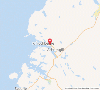 Map of Badcall, ScotlandScotland