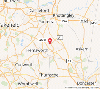 Map of Badsworth, EnglandEngland