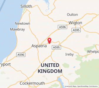 Map of Baggrow, EnglandEngland