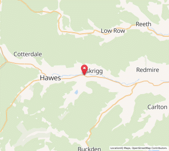 Map of Bainbridge, EnglandEngland