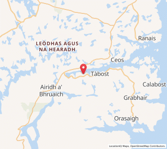 Map of Balallan, ScotlandScotland