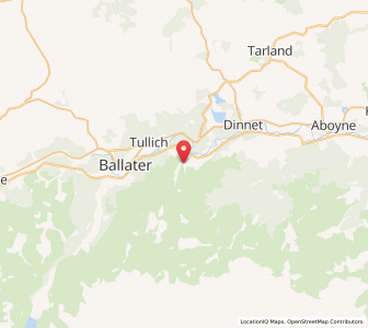 Map of Ballaterich, ScotlandScotland