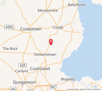 Map of Ballyclog, Northern IrelandNorthern Ireland
