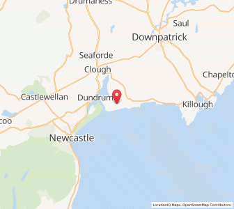Map of Ballykinler, Northern IrelandNorthern Ireland