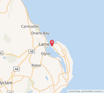 Map of Ballylumford, Northern IrelandNorthern Ireland