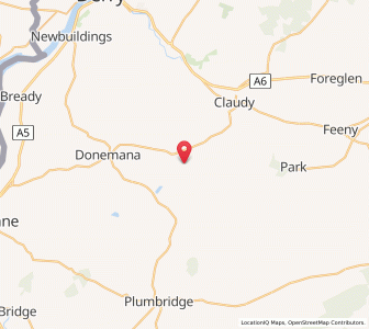 Map of Ballyneaner, Northern IrelandNorthern Ireland