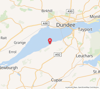 Map of Balmerino, ScotlandScotland