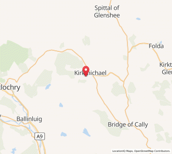 Map of Balnald, ScotlandScotland