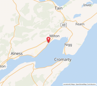 Map of Barbaraville, ScotlandScotland