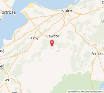 Map of Barevan, ScotlandScotland