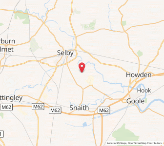 Map of Barlow, EnglandEngland