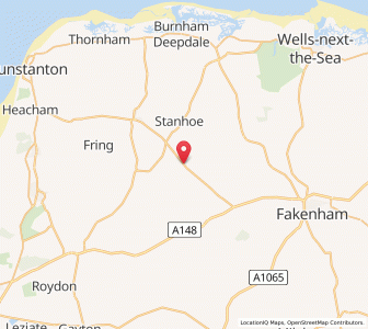 Map of Barmer, EnglandEngland