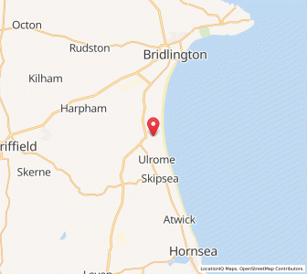 Map of Barmston, EnglandEngland