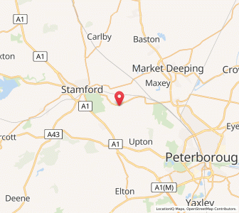 Map of Barnack, EnglandEngland