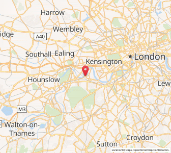 Map of Barnes, EnglandEngland