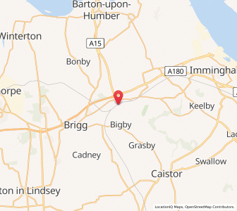 Map of Barnetby le Wold, EnglandEngland
