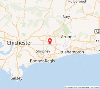 Map of Barnham, EnglandEngland