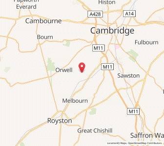 Map of Barrington, EnglandEngland