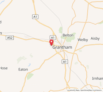 Map of Barrowby, EnglandEngland
