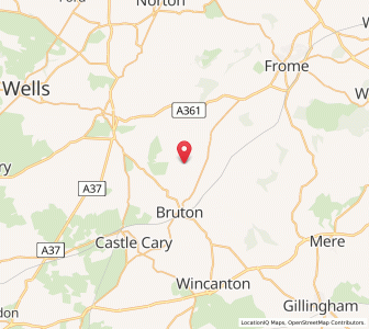 Map of Batcombe, EnglandEngland