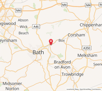 Map of Bathford, EnglandEngland