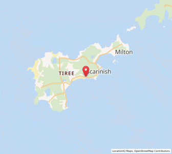 Map of Baugh, ScotlandScotland