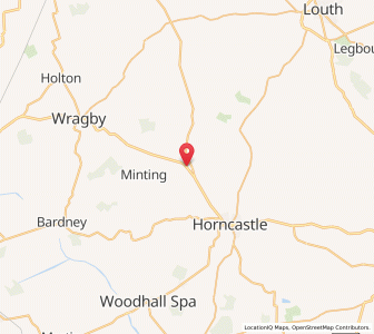 Map of Baumber, EnglandEngland