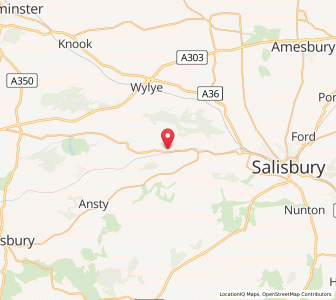 Map of Baverstock, EnglandEngland
